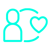 Icon Zahnrad Pfeil Gluehbirne